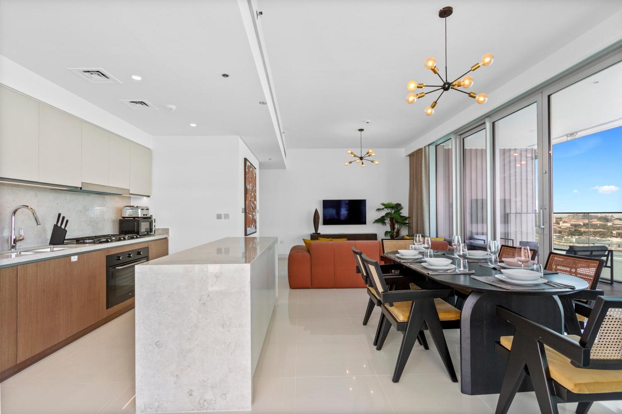 Palm View Paradise 3 Bed W Private Dubai